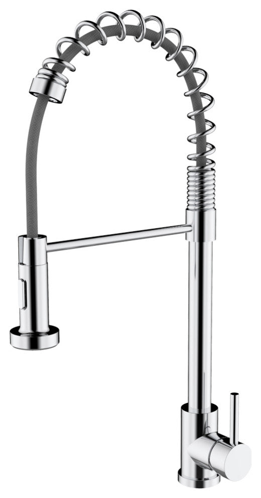 Transolid Cuisine Pro Pull-Out Kitchen Faucet, Polished Chrome