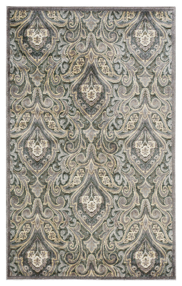 Nourison GRAPHIC ILLUSIONS 131 GREY RUG