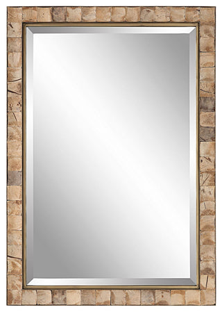 Uttermost 09751 Cocos 27-3/4" W x 41-3/8" H Rectangular Framed - Dark Gold /