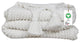 A1HC Chunky Knit Throw Blanket, 50"x70", Soft-White