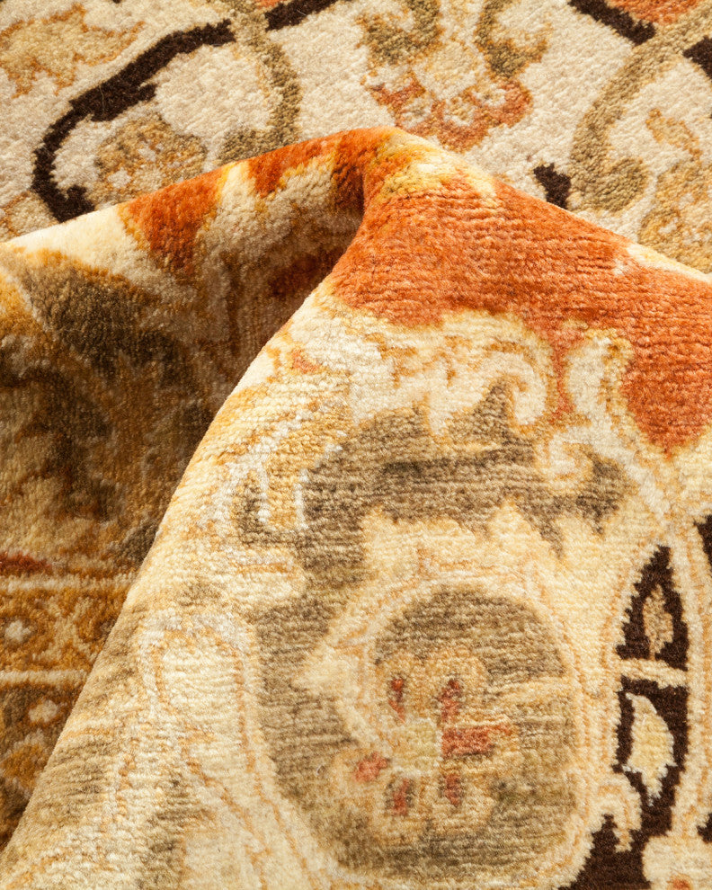 Mogul, One-of-a-Kind Hand-Knotted Area Rug Brown, 8'1"x10'1"