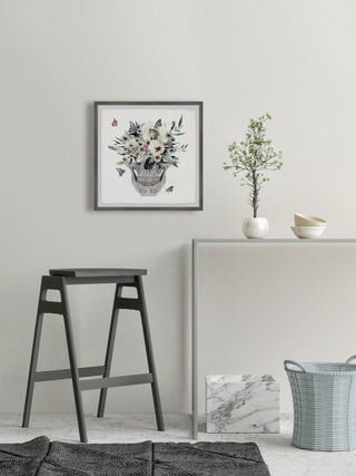 "Be Fierce" Framed Painting Print, 18x18