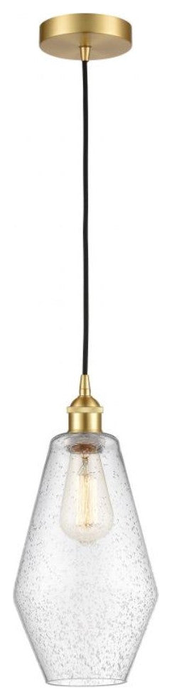 Innovations 616-1P-SG-G654-7-LED 1-Light Mini Pendant, Satin Gold