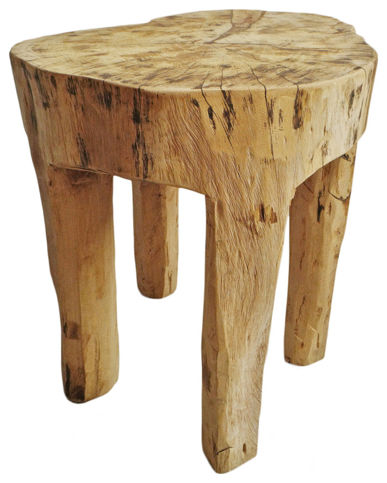 Rustic Naga Four Leg Wood Table 3