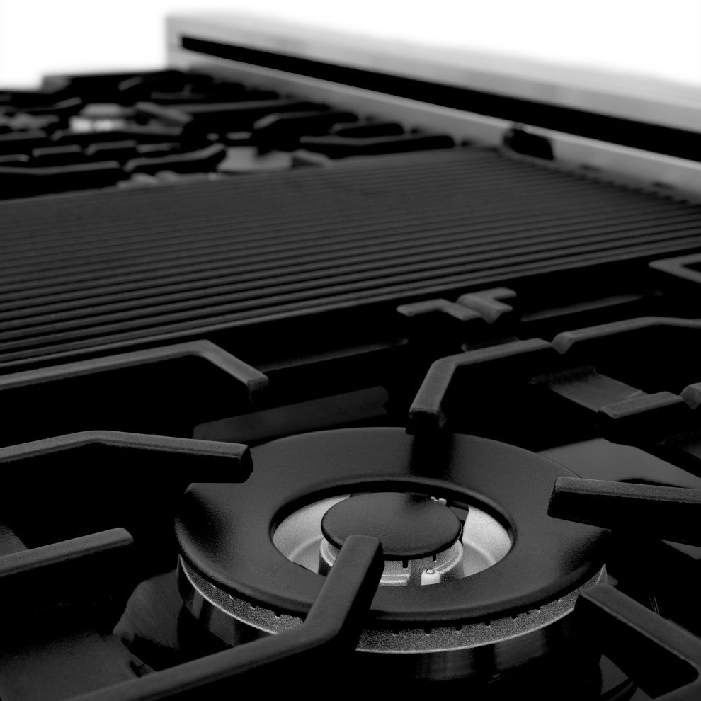 ZLINE 60" Dual Fuel Range, DuraSnow With DuraSnow Door RAS-SN-60