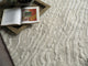 Entro Handmade New Zealand Wool Silver/Ivory Area Rug, 12'x15'