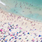 Beach Love II Print on Canvas, 101x101 cm