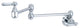 Americana Wall Mount Pot Filler, Polished Chrome