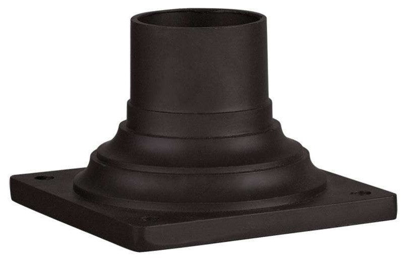 Outdoor Pier Mount Adapter, Bronze