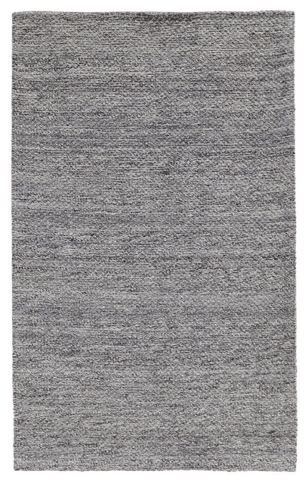 Classic Home Heathered Wool Gray Rug, 9'x12'