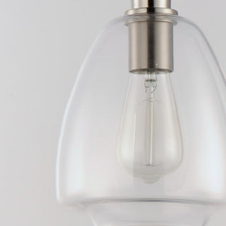 Maxim 11112CL Babylon 7"W Mini Pendant - Black