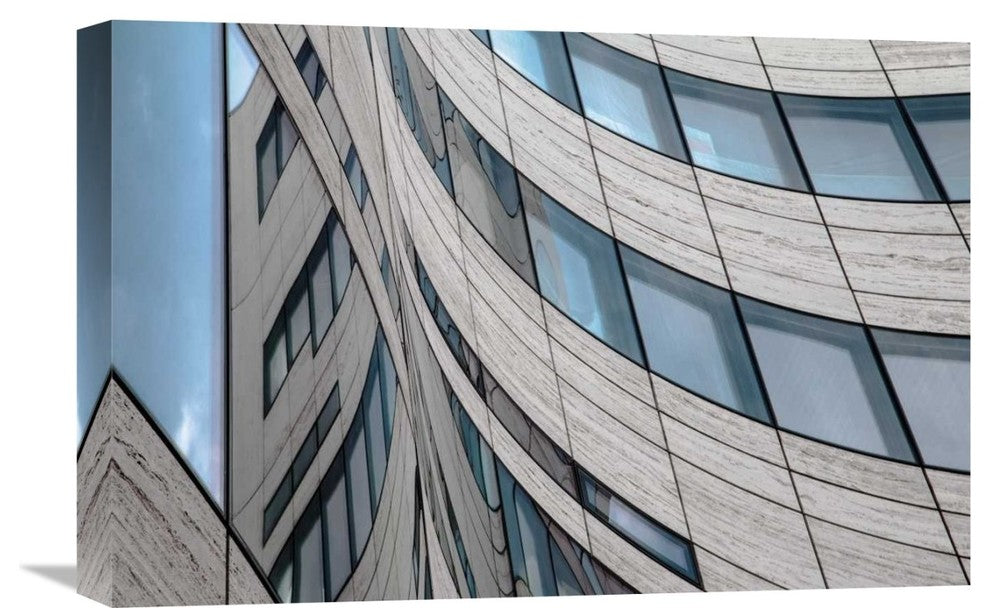 "Ka Windows" Stretched Canvas Giclee by Gilbert Claes, 22x15"