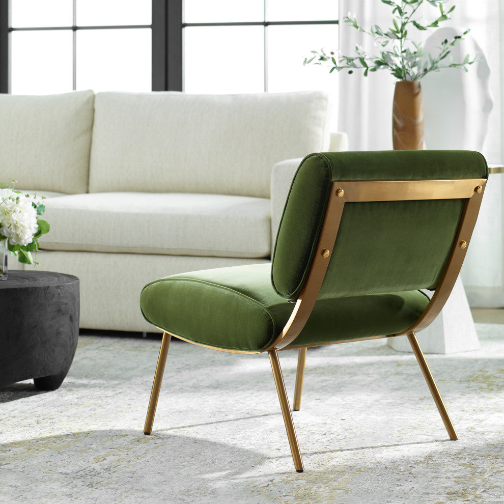 Uttermost Knoll Mid-Century Accent Chair