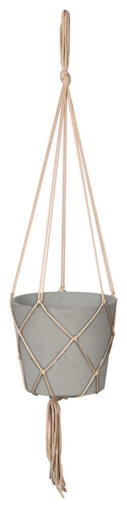 Patio 6" Craft Medium Hanging Pot With Netting