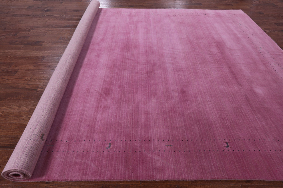 Persian Gabbeh Handmade Wool Rug 10' 0" X 14' 0" - Q15323