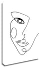 Face Line 2 by Design Fabrikken, Print on Canvas, 30"x42"