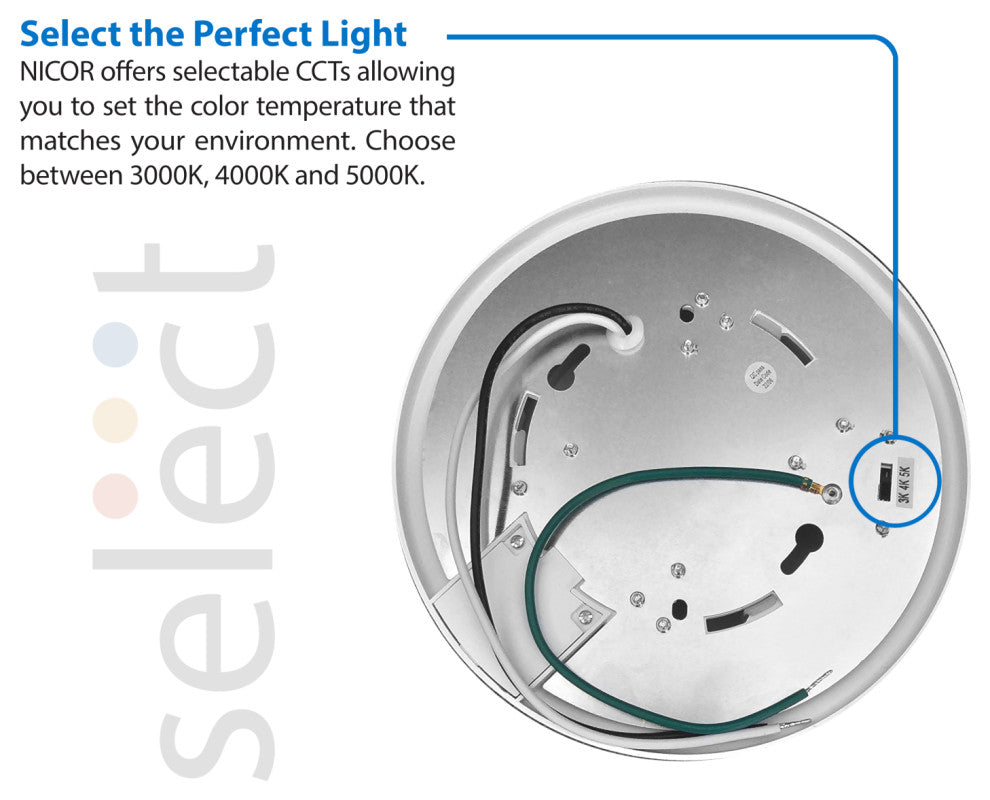 RSDSM 4" Selectable Surface Mount Downlight With PIR Motion Sensor