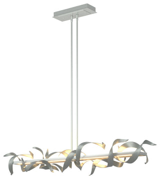 Folio Large LED Pendant - Vintage Platinum Finish