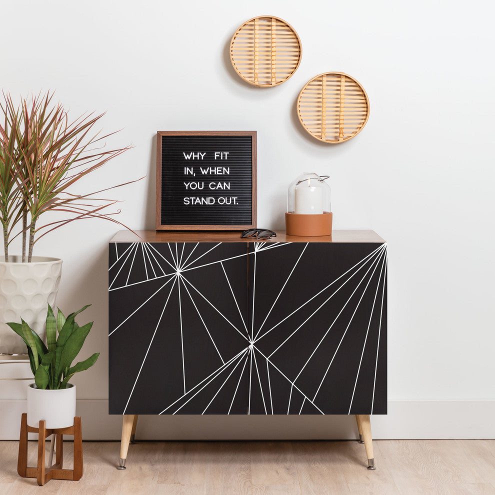 Three of the Possessed Biscayne Credenza, 38"x20"