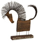 Wire Horse Sculpture, Long Body