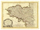 "Bretagne, 1786" Digital Paper Print by Rigobert Bonne, 24"x18"