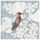 "Arts and Crafts Birds I Tone on Tone" Paper Print by Elyse DeNeige, 38"x38"