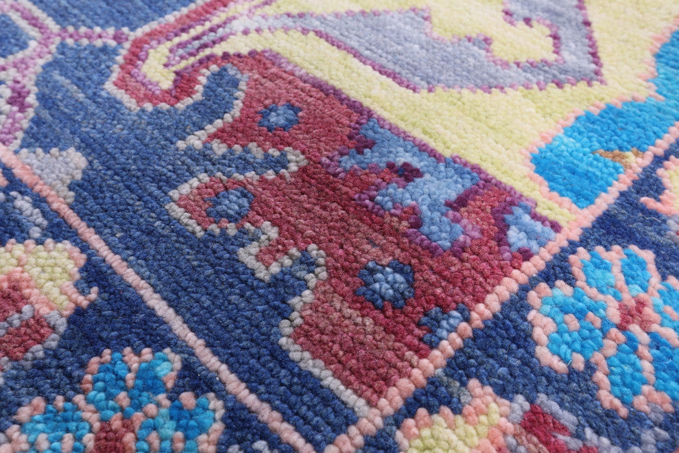 9' 1" X 12' 0" Handmade Persian Fine Serapi Wool Rug - Q15842