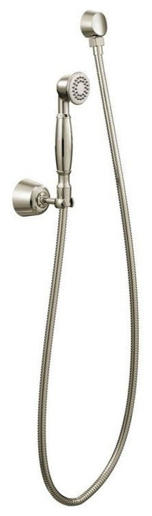 Moen 2in Single-Function Wall-Mount Hand Shower with Bracket and 69in Hose