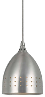 Uni Pack 120V 60W Max E27, Brushed Steel Finish, Brushed Steel