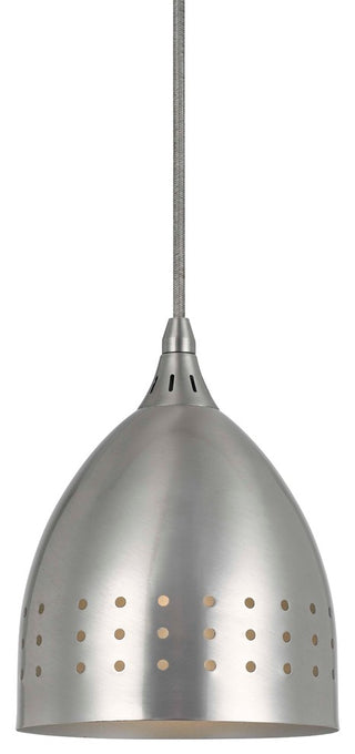 Uni Pack 120V 60W Max E27, Brushed Steel Finish, Brushed Steel