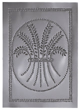 Vertical Wheat Panel in Country Tin
