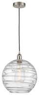 Innovations 616-1P-SN-G1213-12-LED 1-Light Mini Pendant, Brushed Satin Nickel