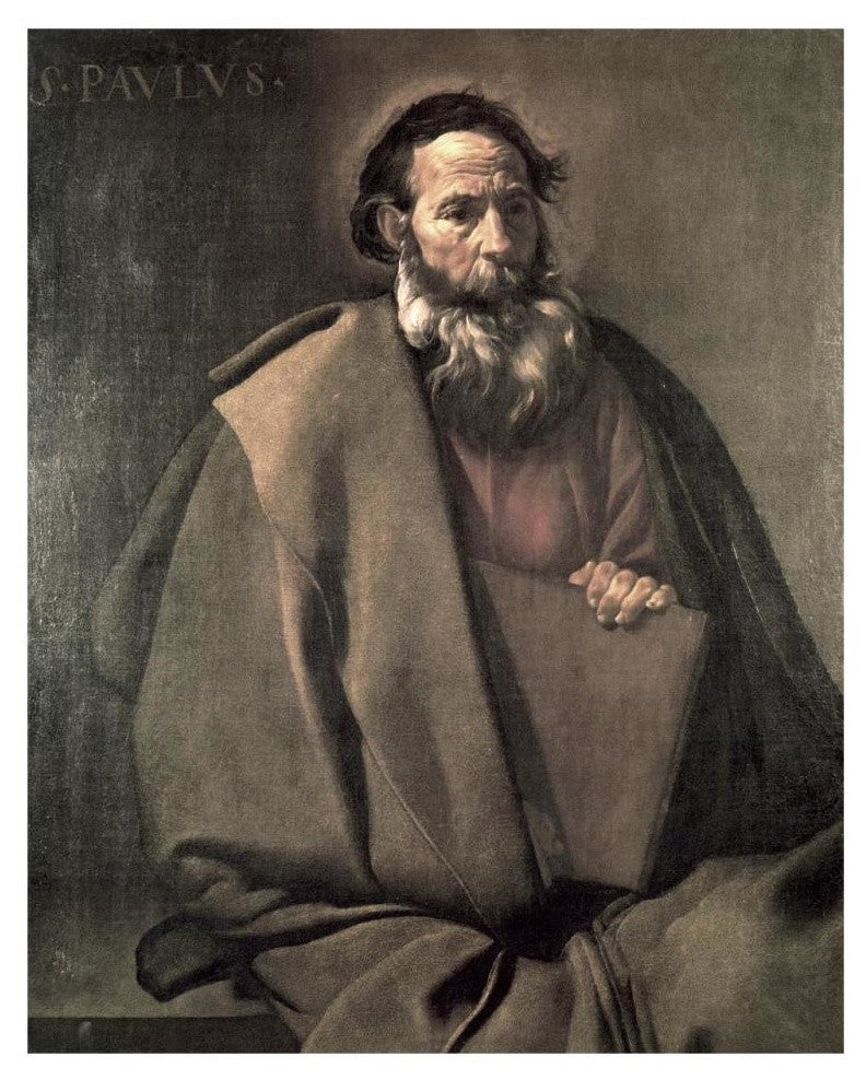 "Saint Paul" Digital Paper Print by Diego Velazquez, 26"x32"