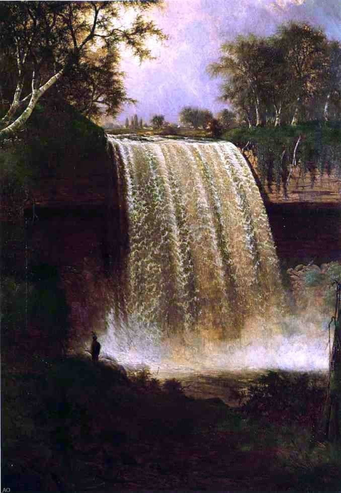 Jesse Talbot Minnehaha Falls Minnesota Wall Decal