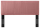 Tufted Headboard, Twin Size, Velvet, Pink, Modern Contemporary, Bedroom Master