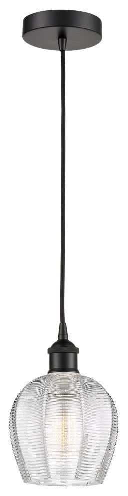 Innovations 616-1P-BK-G462-6 1-Light Mini Pendant, Matte Black