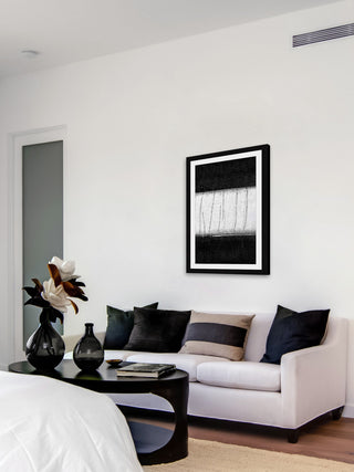 "Lost in Lines" Framed Art Print