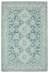 Boscage Ilford Area Rug, Blue, 8' x 11', Geometric