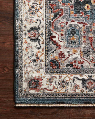 Samra SAM-04 Slate/Multi 2'3"x3'10" Area Rug