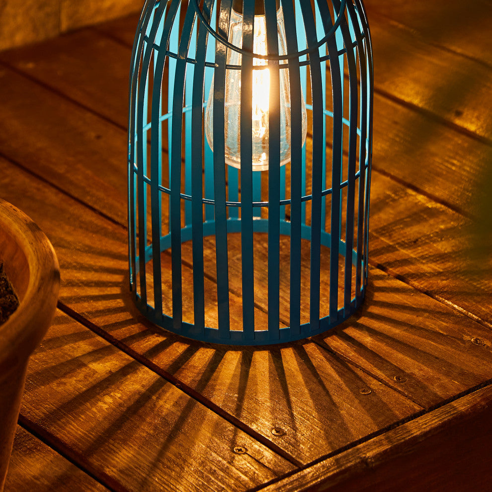 Metal Woven Solar Powered Hanging Lantern, 2-Piece Set