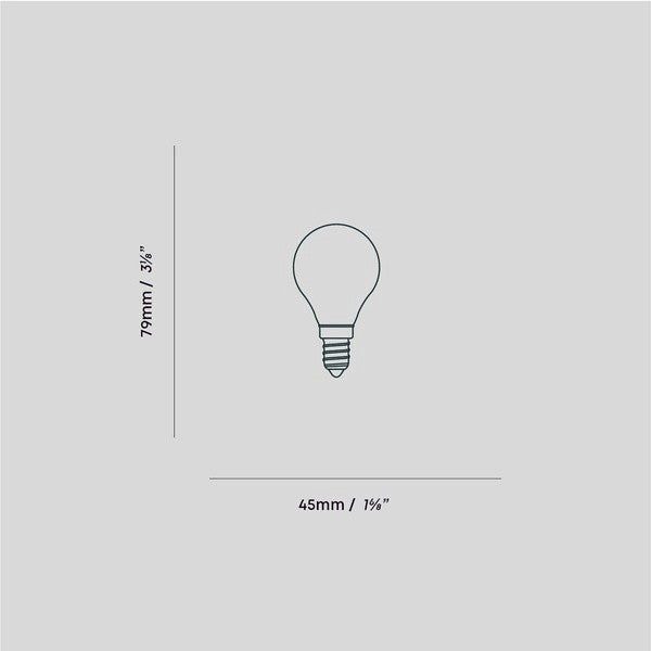 Porcelain I Light Bulb, Set of 4