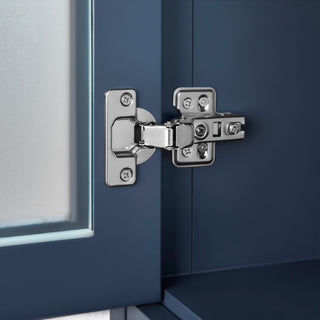 Vanity Art Vanity Set With Ceramic Top, 84", Blue