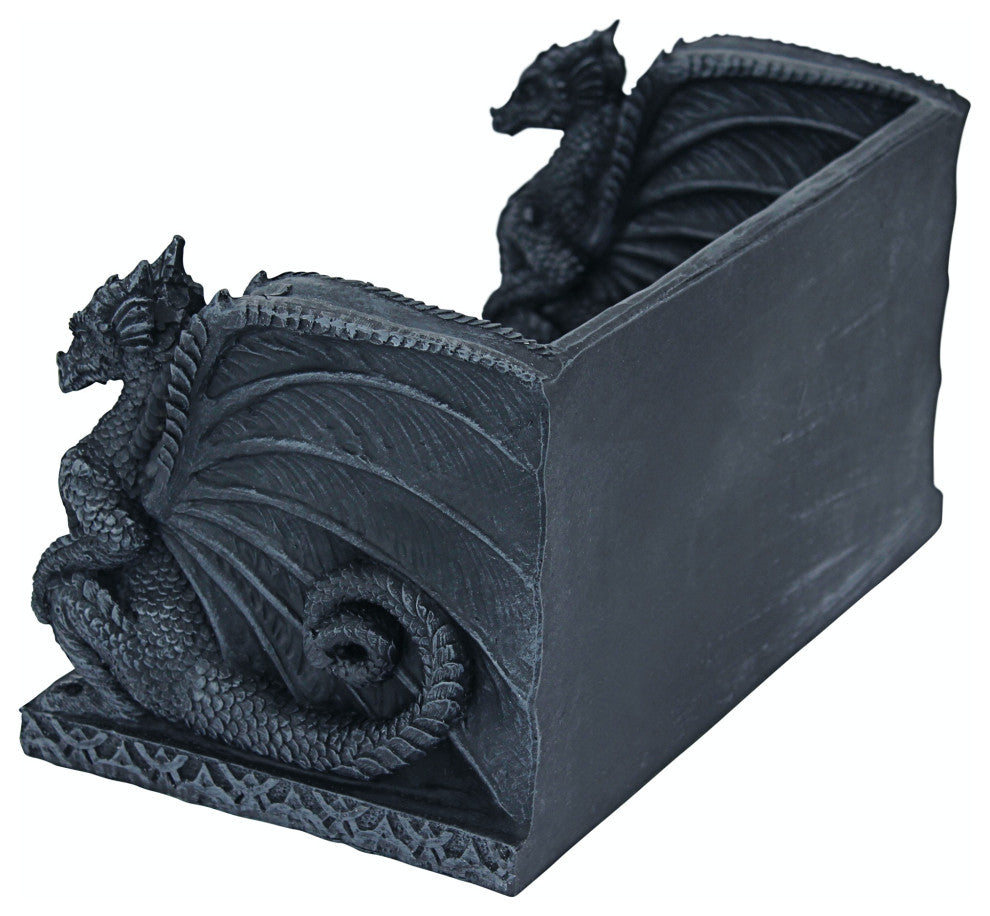 Design Toscano Blackmore Dragons Library Holder