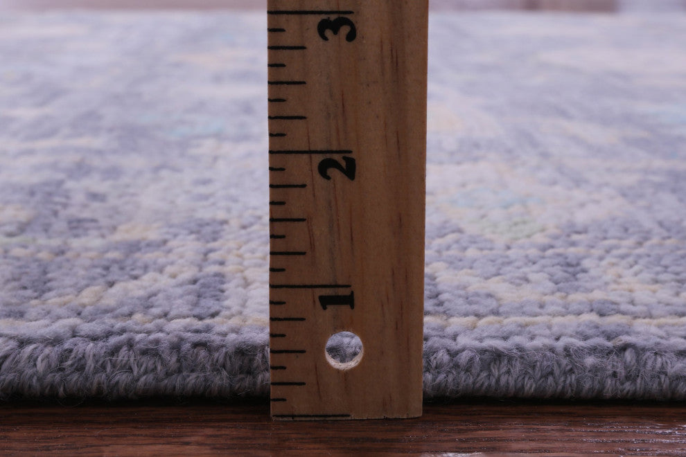 4' 1" X 12' 2" Runner Turkish Oushak Handmade Wool Rug - Q15005