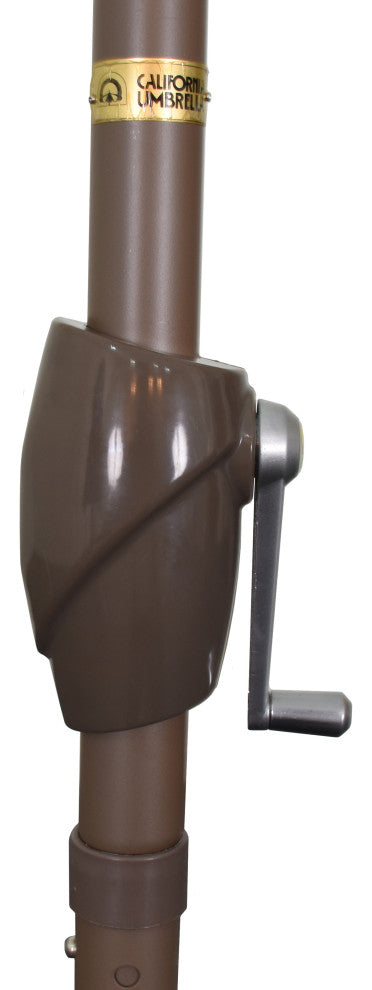 Aluminum Outdoor Umbrella, Linen Sesame