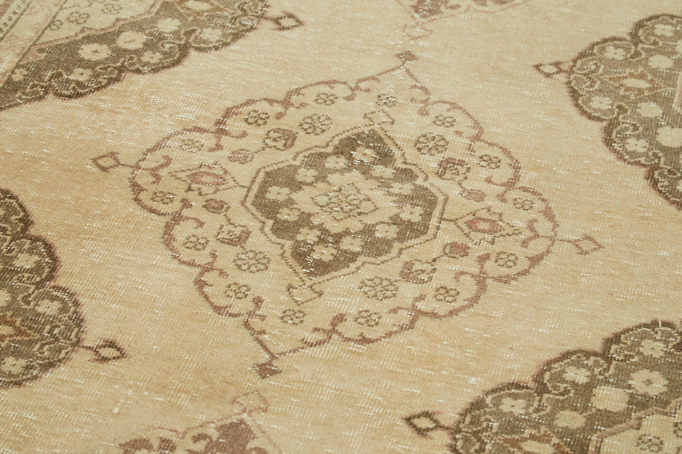 Rug N Carpet - Handwoven Oriental 4' 7" x 12' 5" Antique Runner Rug
