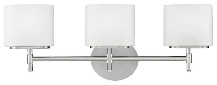 Trinity 3-Light Bath and Vanity, Satin Nickel