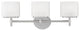 Trinity 3-Light Bath and Vanity, Satin Nickel