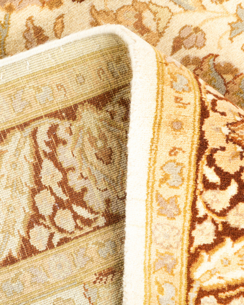 Ali One-of-a-Kind Hand-Knotted Runner Ivory, 3'3"x12'6"