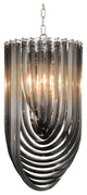 Smoke Lucite Loop Chandelier | Eichholtz Murano